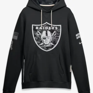 Las Vegas Raiders 2026 Salute to Service Sideline Hoodie