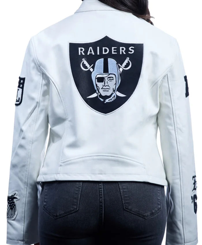 Las Vegas Raiders Leather Jacket