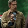 Last Seen 2026 Patrick Brammall Brown Cotton Jacket