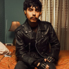 Leather Campaign Jacket