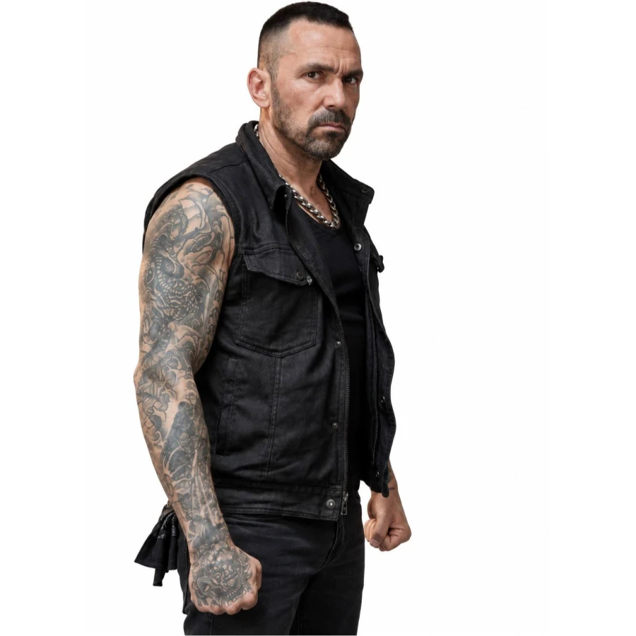 Legend of the White Dragon 2026 Jason David Frank Black Vest