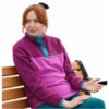 Let’s Have Kids Karen Gillan Purple Pullover