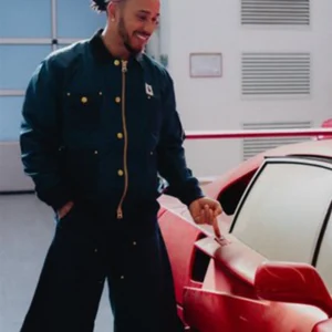 Lewis Hamilton Sacai x Carhartt WIP Twill Duck Canvas Blouson Jacket