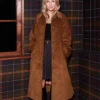 London FW 2026 Sienna Miller Brown Coat