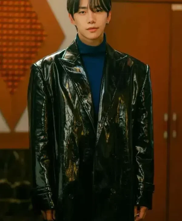 Long Leather Coat
