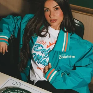 Los Delfines de Miami Teal Jacket