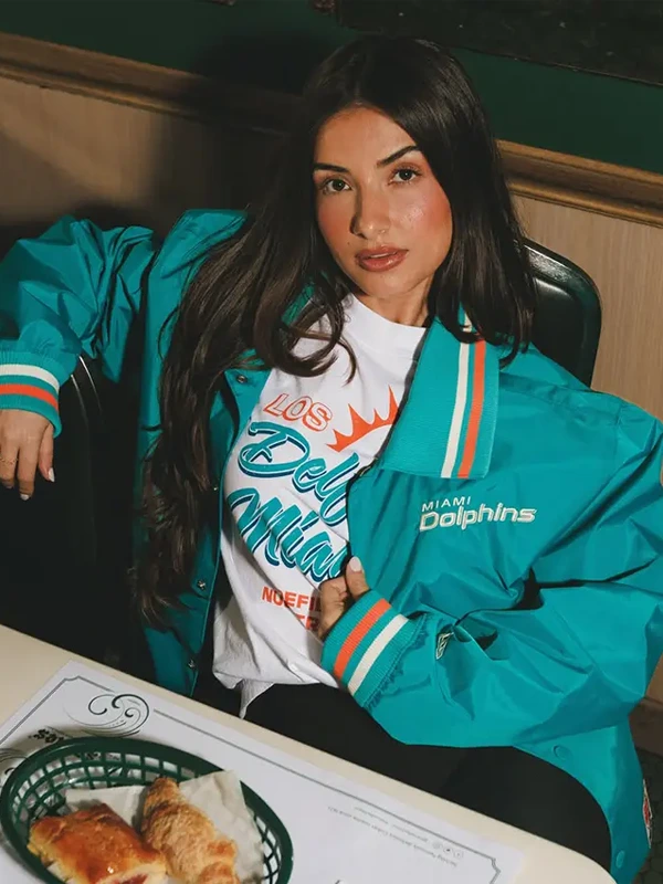 Los Delfines de Miami Teal Jacket