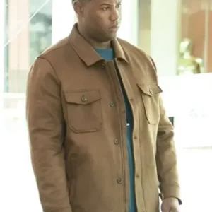 Luke Tennie Brown Leather Jacket