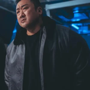 Ma Dong-seok The Roundup Punishment 2024 Leather Jacket