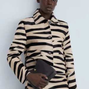Mango Zebra Jacket