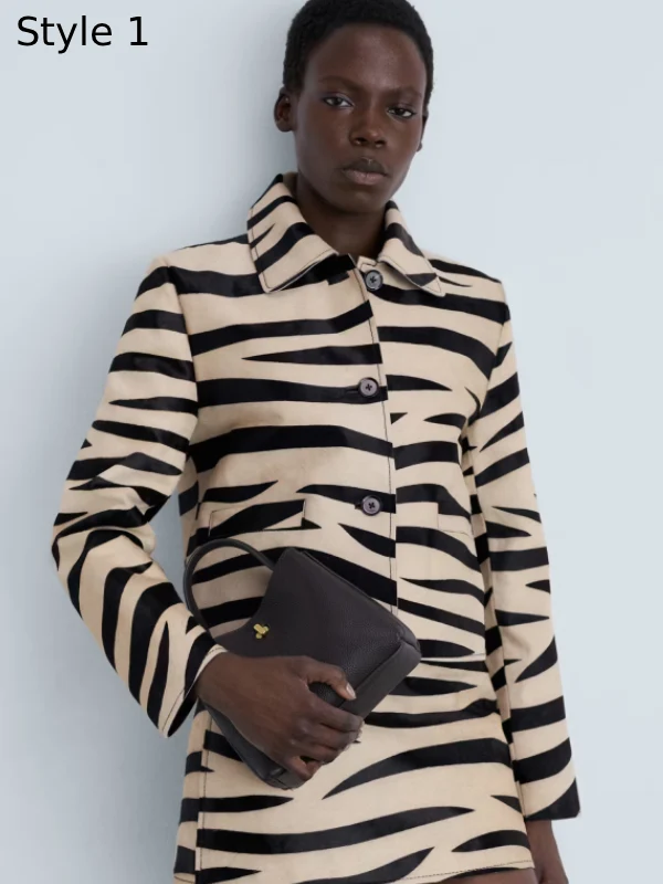 Mango Zebra Jacket