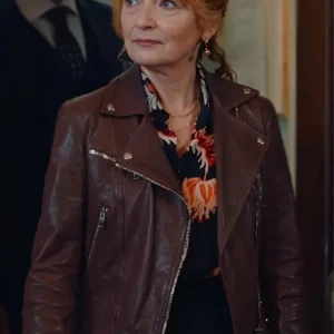 Marble Hall Murders Susan Ryeland Leather Jacket