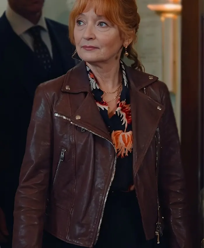 Marble Hall Murders Susan Ryeland Leather Jacket
