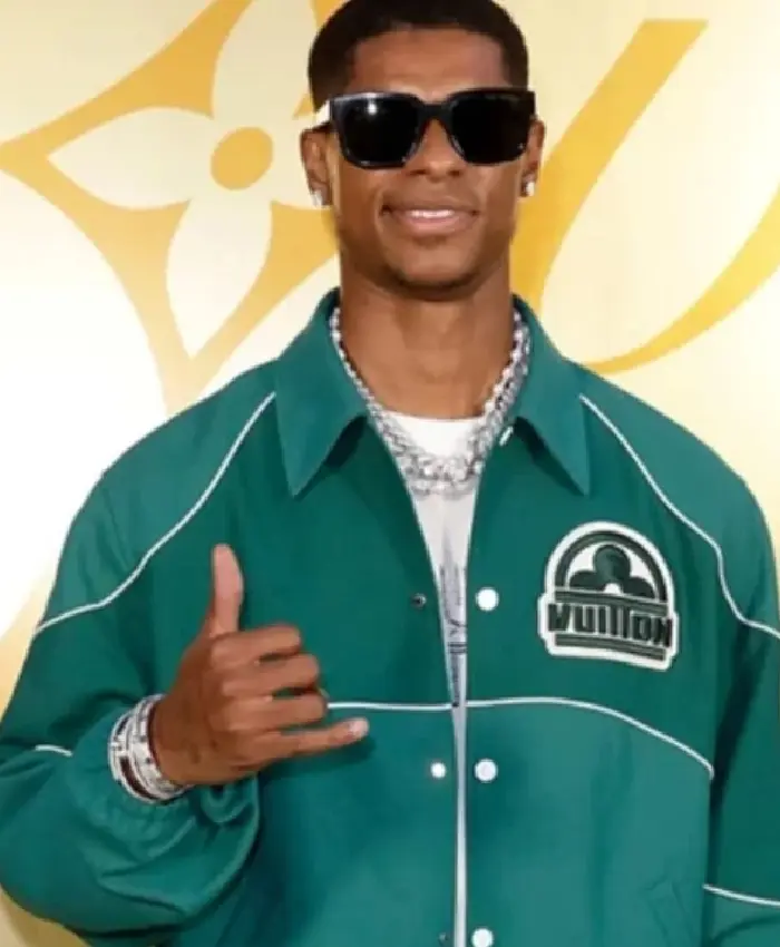 Marcus Rashford Green Jacket