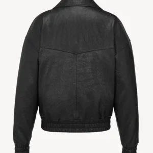 Martin Cortis Saint Laurent Black Leather Jacket