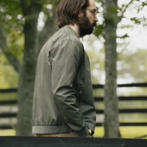 Martin Starr Green Bomber Jacket