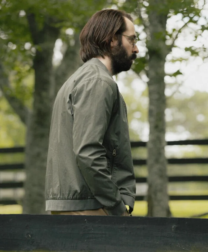 Martin Starr Green Bomber Jacket