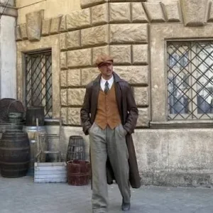 Maserati The Brothers 2026 Michele Morrone Brown Leather