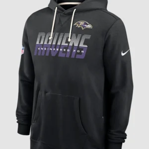 Men Lamar Jackson Baltimore Ravens Sideline Outerwear