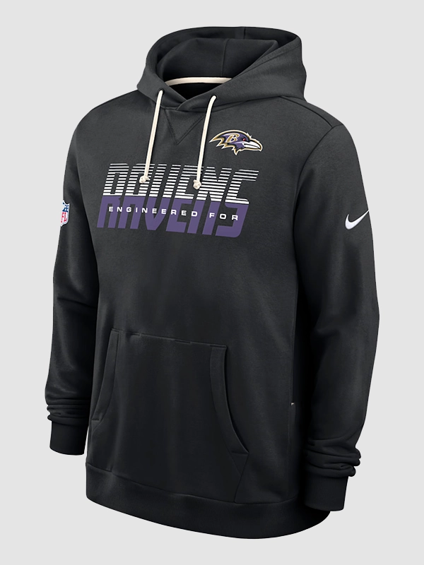 Men Lamar Jackson Baltimore Ravens Sideline Outerwear
