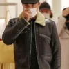 Men’s Black Shearling Jacket