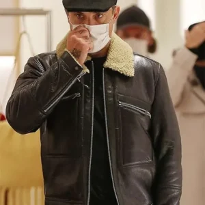Men’s Black Shearling Jacket