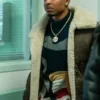 Men’s Brown Shearling Jacket