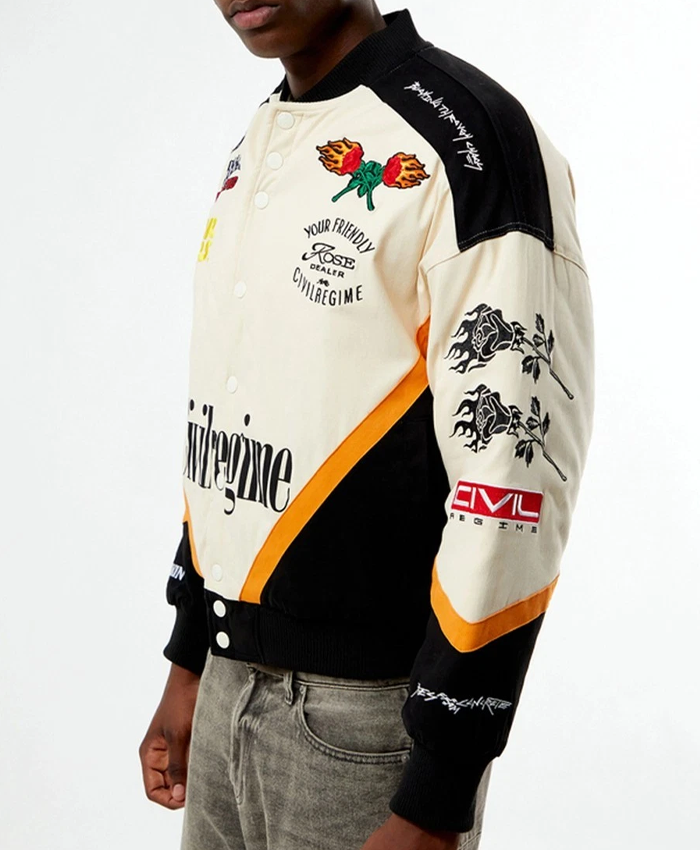 Men’s Graphic Racing Jacket