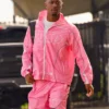 Men’s Pink Windbreaker