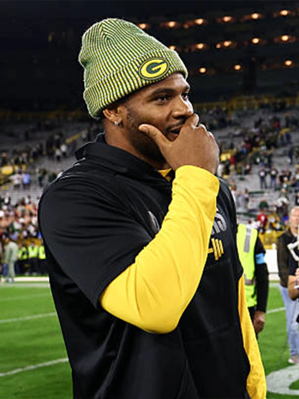 Micah Parsons 2026 Packers Short Sleeve Hooded T-Shirt