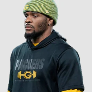 Micah Parsons 2026 Packers Short Sleeve Hooded T-Shirt