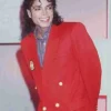Michael Jackson Award Ceremony Red Blazer