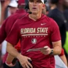 Mike Norvell 2026 Florida State Short Sleeve Hooded T-Shirt