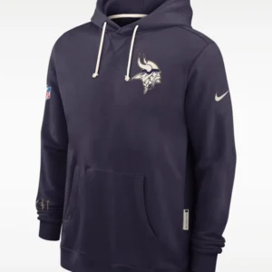 Minnesota Vikings 2026 Nike Rivalries Sideline Hoodie