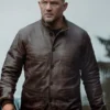 Mobland S01 Tom Hardy Brown Leather Jacket