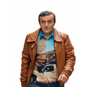Money Trap The Karun Treasure Gorkem Sevindik Brown Leather Jacket