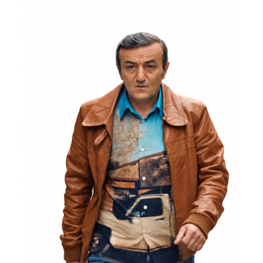 Money Trap The Karun Treasure Gorkem Sevindik Brown Leather Jacket