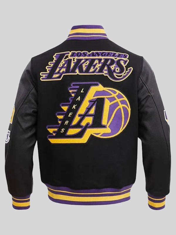 NBA Los Angeles Lakers Varsity Jacket For SAle