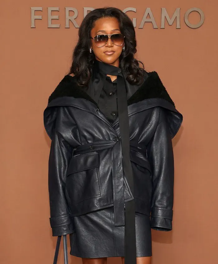 Naomi Osaka Milan Ferragamo Show Jacket