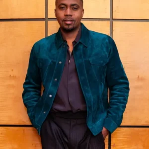 Nas 53rd Birthday Suede Jacket