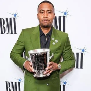 Nas Green Blazer