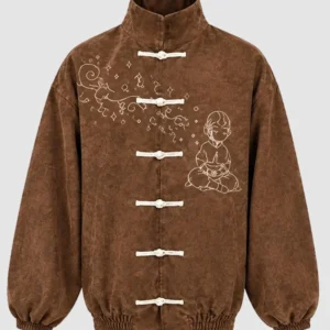 Neptun x Avatar Brown Chinese Jacket