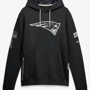New England Patriots 2026 Salute to Service Sideline Hoodie