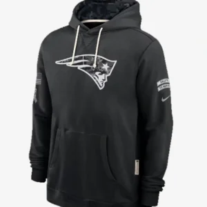 New England Patriots 2026 Salute to Service Sideline Hoodie