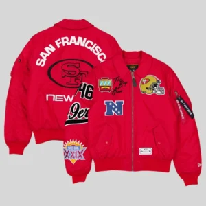 New Era x Alpha Industries 49ers MA-1 Bomber Jacket