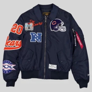 New Era x Alpha Industries Chicago Bears MA-1 Bomber Jacket