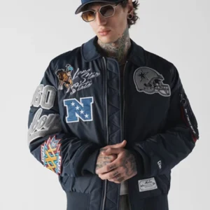 New Era x Alpha Industries Dallas Cowboys MA-1 Bomber Jacket
