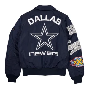 New Era x Alpha Industries Dallas Cowboys MA-1 Bomber Jacket For Sale
