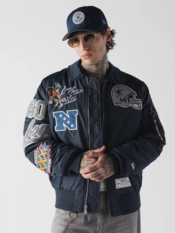 New Era x Alpha Industries Dallas Cowboys MA-1 Bomber Jacket
