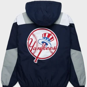 New York Yankees Starter Pullover Blue Jacket